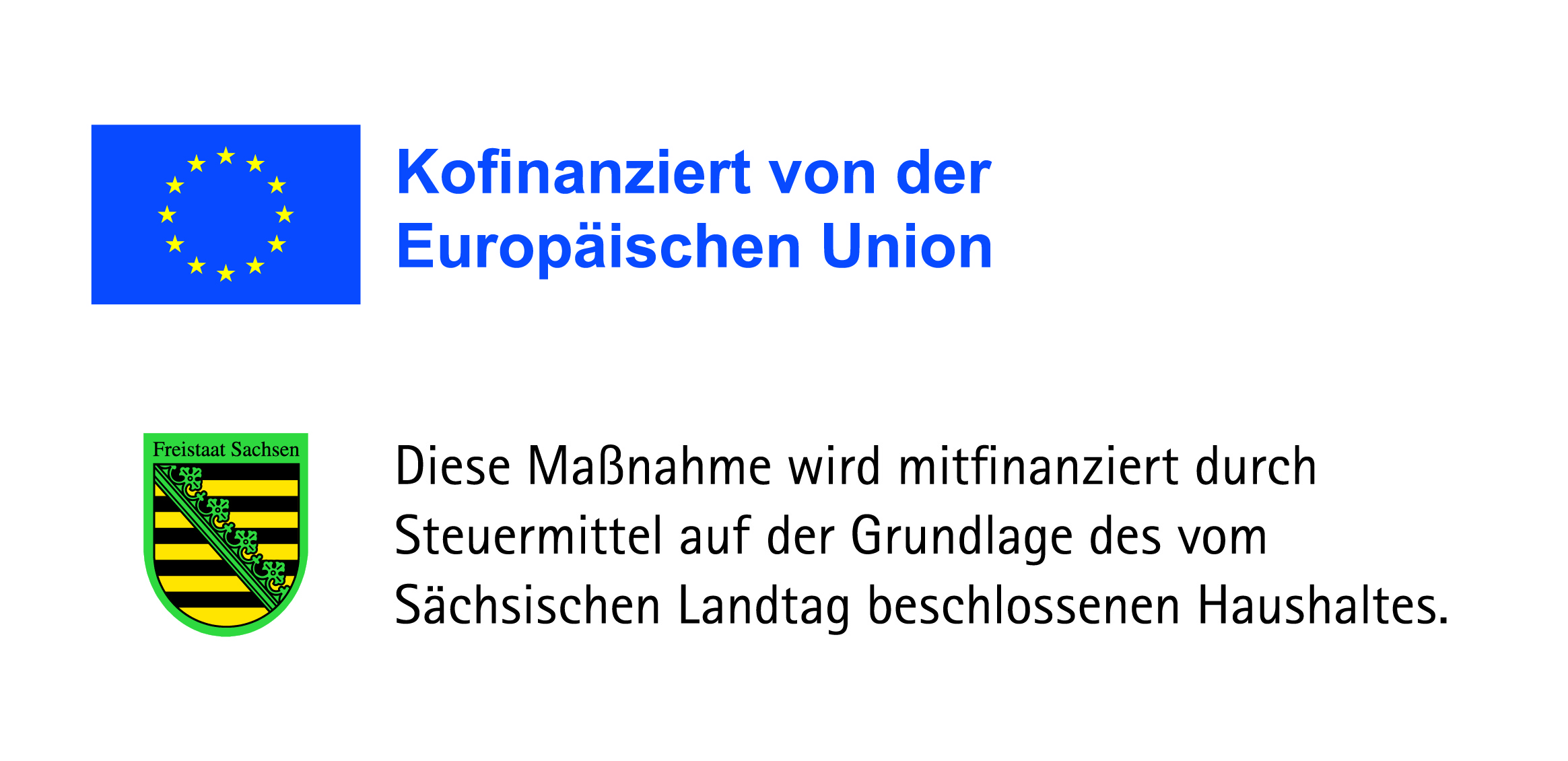 LOGO EU_Sachsen Logo